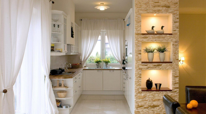 Гипсовый камень для внутренней отделки: как его использовать (42 фото)