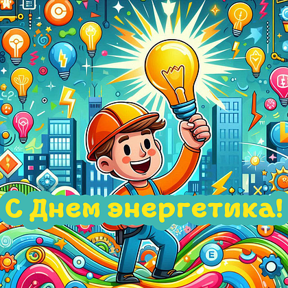 Открытки на День энергетика: 40+ картинок и поздравлений