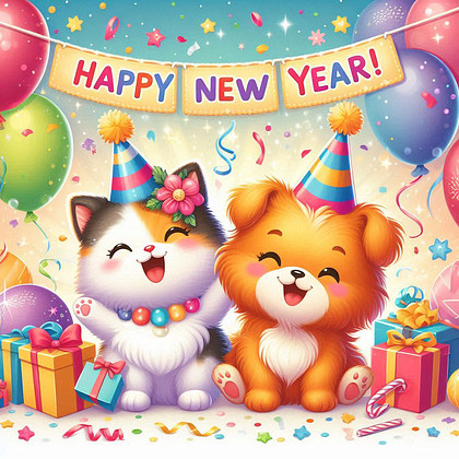 Открытки с Новым годом 2026: скачать 150+ картинок и поздравлений