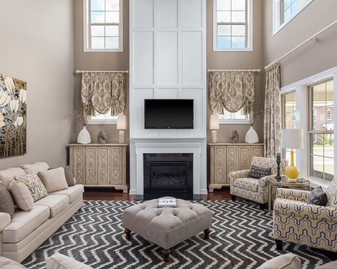 Обои-компаньоны: фото, примеры для зала, оригинальные приемы и стандартные способы создания эффектного интерьера (83 фото)