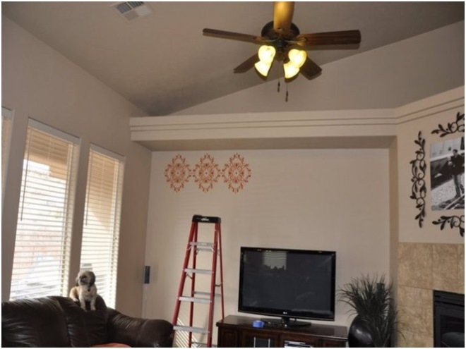 Роспись стен в квартире: несколько способов сделать свою комнату уютной и красивой (46 фото)