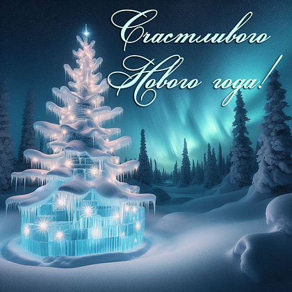 Открытки с Новым годом — 2026: 60+ картинок и поздравлений