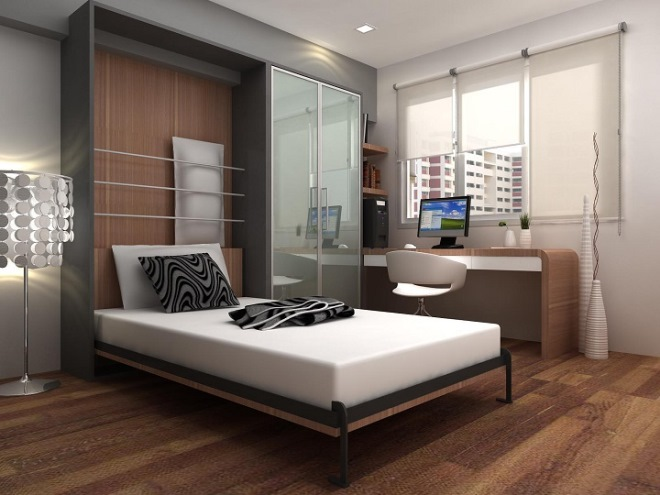 Встроенная кровать: особенности, виды, способы установки (58 фото)