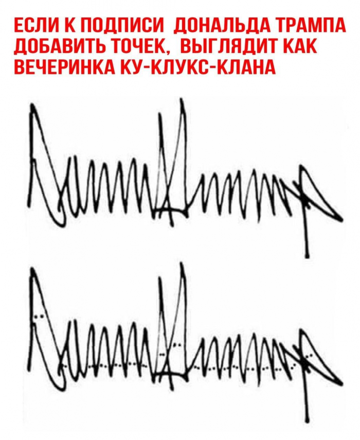 13 самых смешных картинок недели и подпись Дональда Трампа