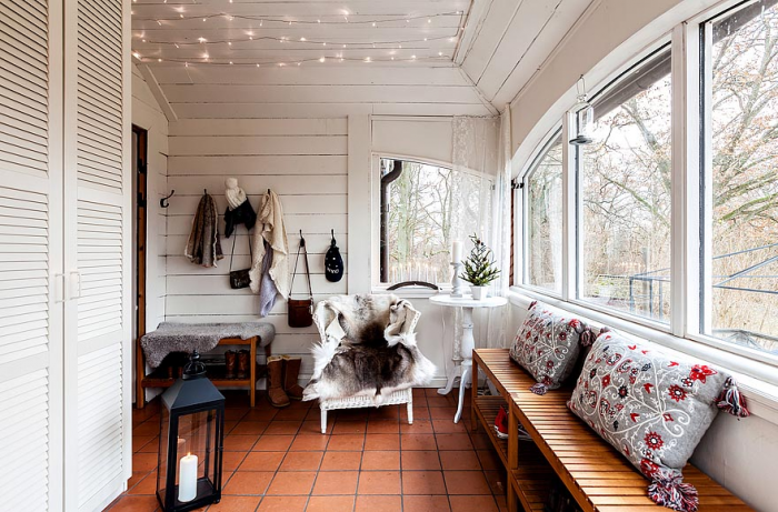 Веранда в частном доме: самые беспроигрышные варианты оформления (71 фото)