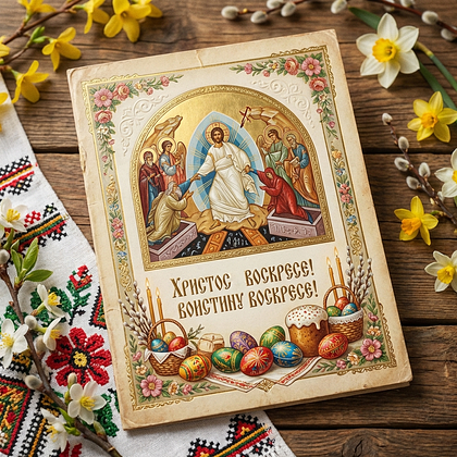 «Христос Воскрес!» Открытки с Пасхой: 140+ картинок и поздравлений