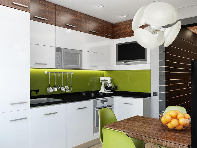Угловой кухонный гарнитур: особенности расположения и секреты дизайна (82 фото)