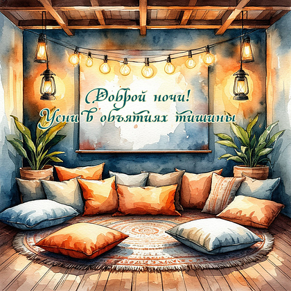 Открытки с пожеланием спокойной ночи: 100+ красивых картинок