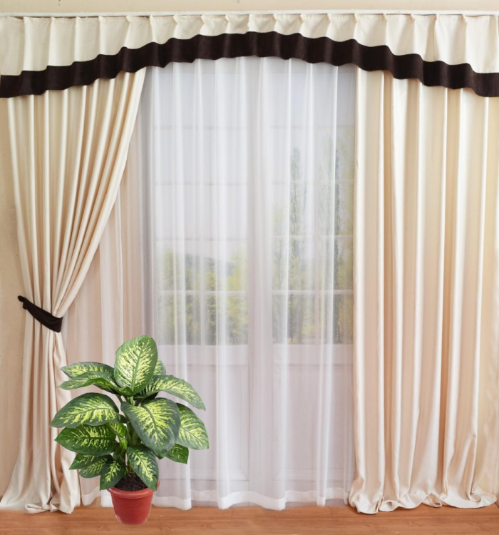 Шторы в гостиную с ламбрекенами — идеи для интерьера, рекомендации