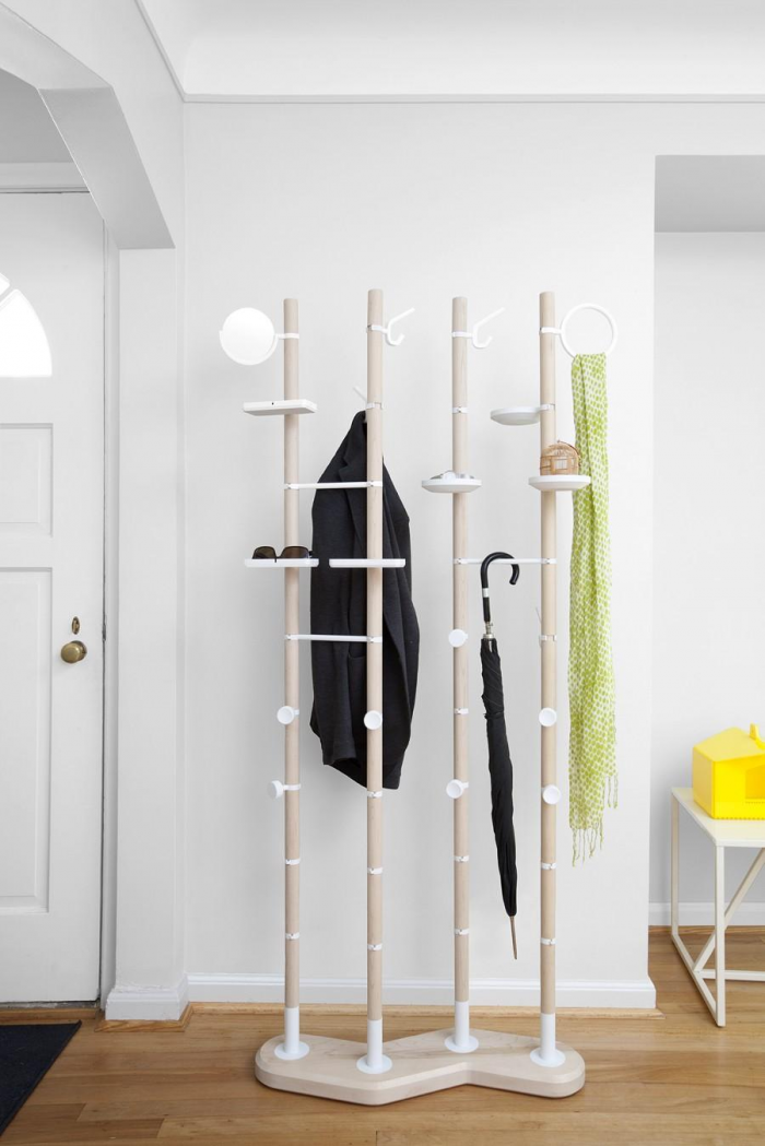 Напольная вешалка: виды и особенности конструкции (31 фото)