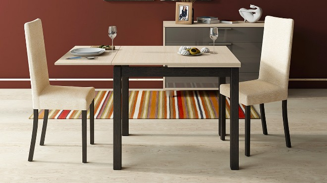 Обеденный стол для кухни: конструкции, виды, материалы (68 фото)