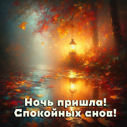 Открытки с пожеланием спокойной ночи: 100+ красивых картинок