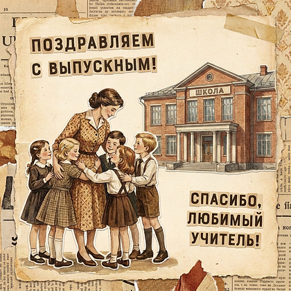 Открытки на выпускной в начальной школе: 60+ картинок и поздравлений