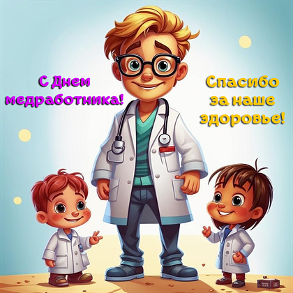 Открытки с Днем медика в 2026 году: 90+ картинок и поздравлений