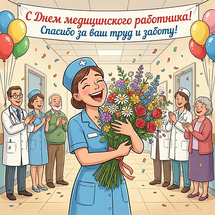 Открытки с Днем медика в 2026 году: 90+ картинок и поздравлений