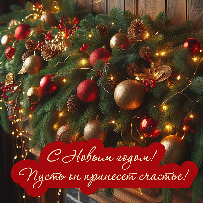 Открытки с Новым годом — 2026: 60+ картинок и поздравлений