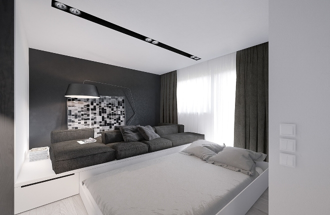 Комната с подиумом: несколько секретов по обустройству (67 фото)