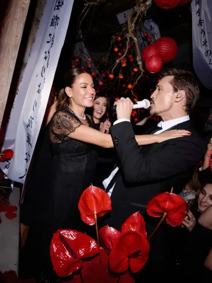 Яна Рудковская, Сати Спивакова, Полина Аскери и Ян Абрамов на дне рождения Кристины Потупчик: новые фото