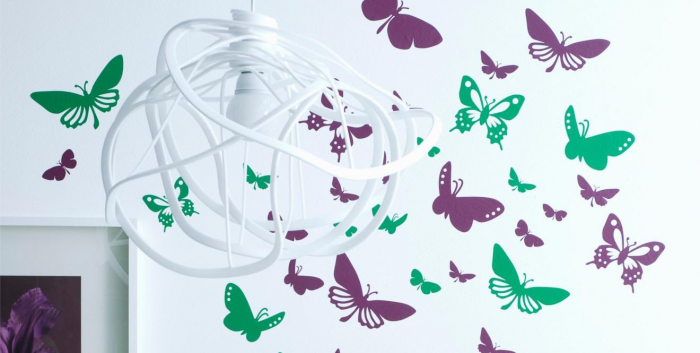 Бабочки для декора (75 фото)