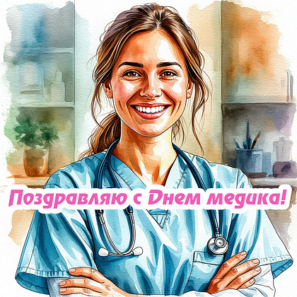 Открытки с Днем медика в 2026 году: 90+ картинок и поздравлений