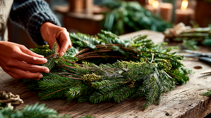 Наполнит дом ароматом хвои: как и из чего сделать новогодний венок своими руками