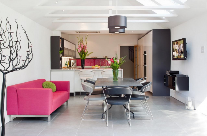 Диван на кухню: нюансы выбора мебели для комнат разных площадей и стилей (62 фото)