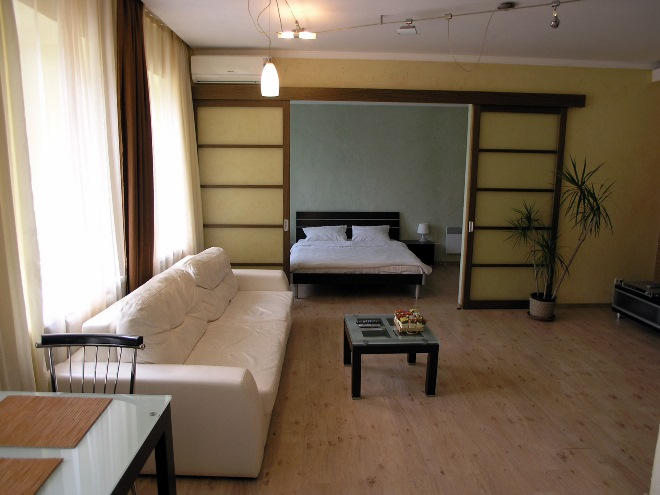 Планировка однокомнатной квартиры для семьи с двумя детьми (36 фото)