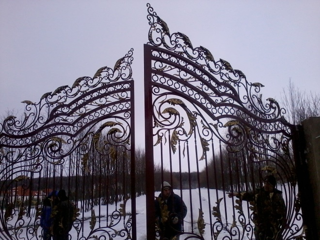 Кованые заборы: разновидности, преимущества и уход (102 фото)