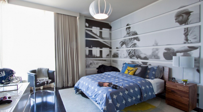 Обои в комнату для подростка: интересные сочетания и новые идеи (43 фото)