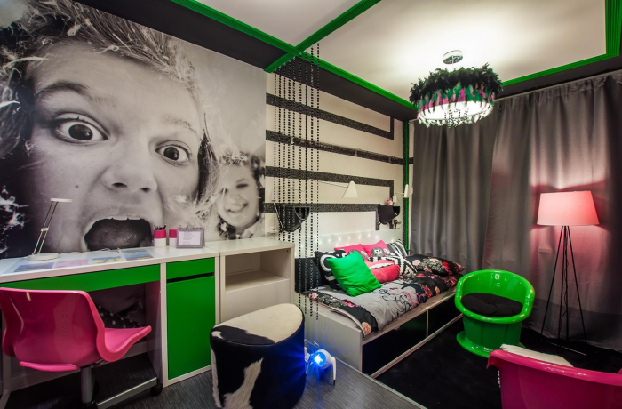 Обои в комнату для подростка: интересные сочетания и новые идеи (43 фото)