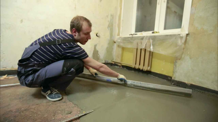 Стяжка полов