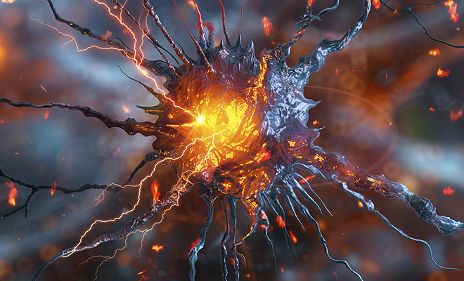 Биологи раскрыли механизм долголетия: роботы научили здоровые клетки делиться энергией