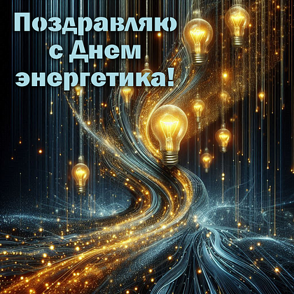 Открытки на День энергетика: 40+ картинок и поздравлений