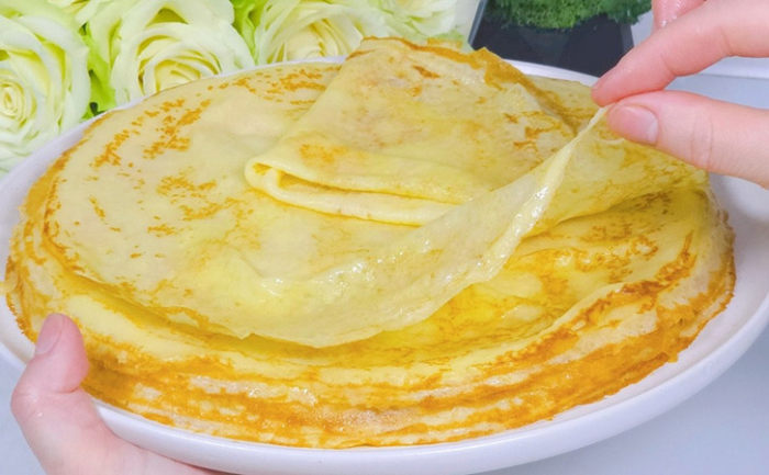 Блинчики шелковые, тончайшие. Лучшие тесто получается на молоке и кипятке