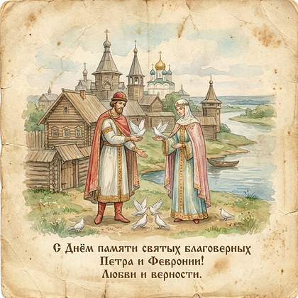 Открытки с Днем семьи, любви и верности: 140+ картинок и поздравлений