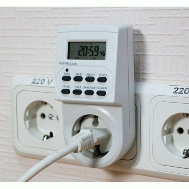 Розетка с таймером: виды и основные характеристики (15 фото)