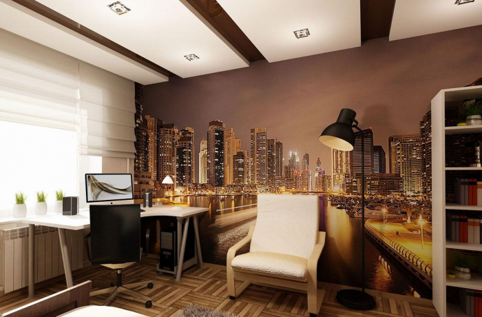 Обои в комнату для подростка: интересные сочетания и новые идеи (43 фото)