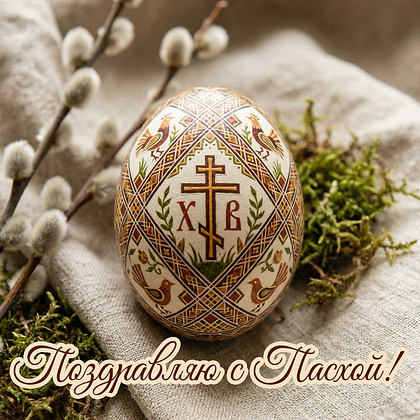 «Христос Воскрес!» Открытки с Пасхой: 140+ картинок и поздравлений