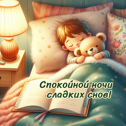 Открытки с пожеланием спокойной ночи: 100+ красивых картинок
