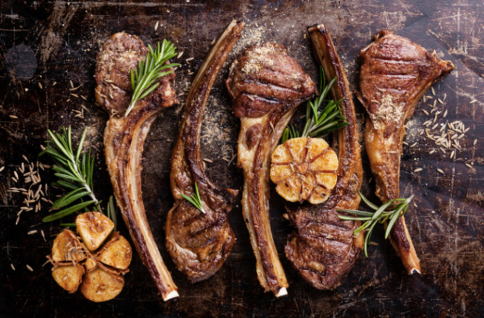 Бараньи ребрышки по рецепту Сантьяго Гарата