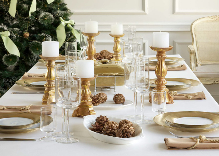 Как украсить стол на Новый год: традиционные варианты и креативные идеи (68 фото)