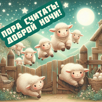 Открытки с пожеланием спокойной ночи: 100+ красивых картинок