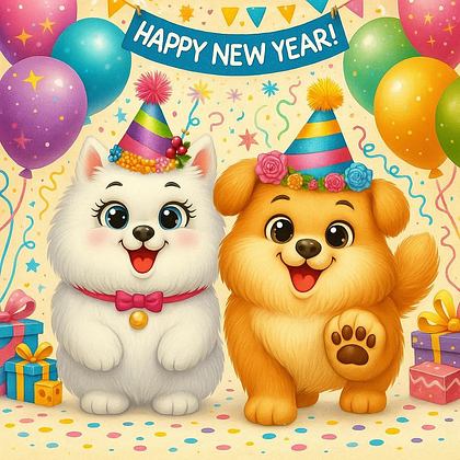 Открытки с Новым годом — 2026: 60+ картинок и поздравлений