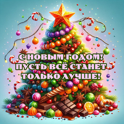 Открытки с Новым годом 2026: скачать 150+ картинок и поздравлений