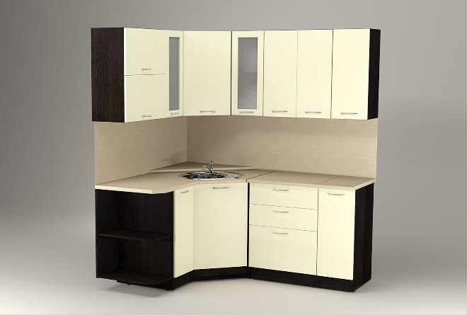 Угловой кухонный гарнитур: особенности расположения и секреты дизайна (82 фото)