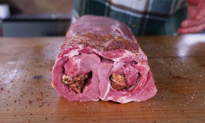 Шашлык на двух шампурах: рецепт с двойной мясной начинкой