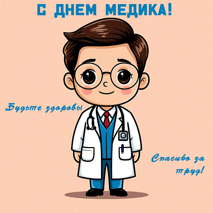 Открытки с Днем медика в 2026 году: 90+ картинок и поздравлений