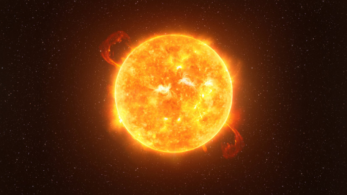 ИКИ РАН: крупный взрыв произошёл 8 января на Солнце