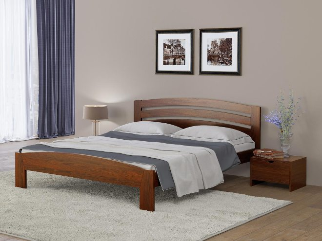 Кровати из массива дерева: как выбрать лучшую (80 фото)