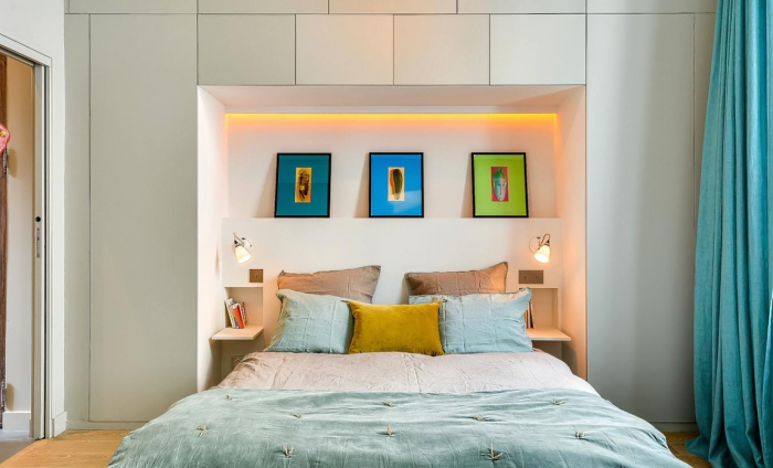 Дизайн спальни 12 кв.м: интересные идеи и полезные советы (56 фото)